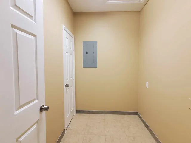 a view of a small space