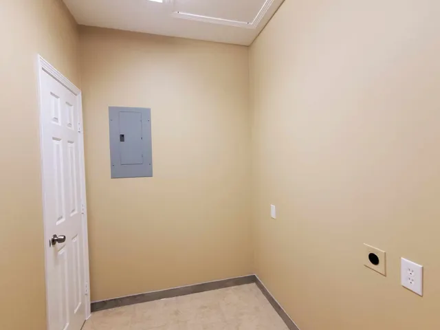 a view of a small space