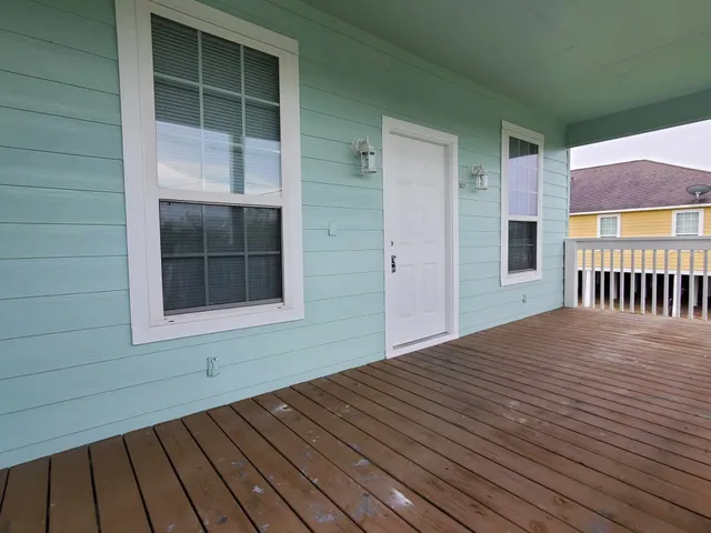 a view of a backyard of a house