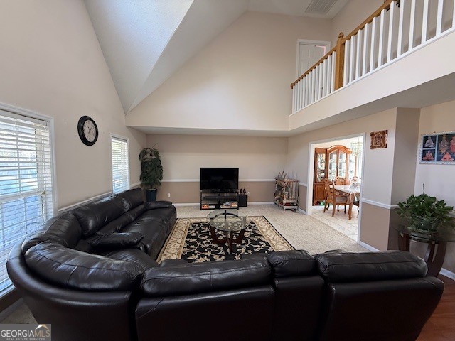 1407 Red Fox Trail, Unit 4 Tifton, GA 31793 - Photo 3 of 30 a living room with furniture and a flat screen tv