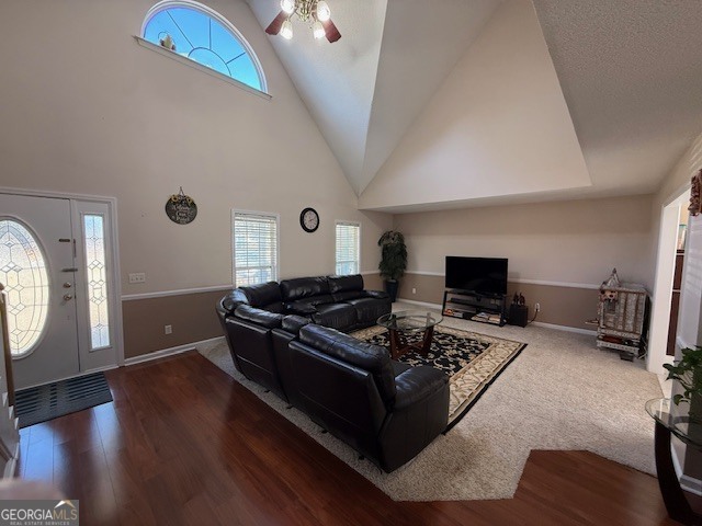 1407 Red Fox Trail, Unit 4 Tifton, GA 31793 - Photo 5 of 30 a living room with furniture and a flat screen tv