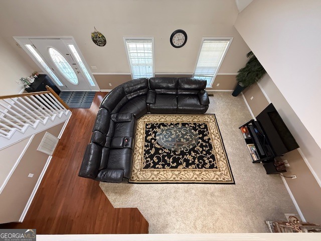1407 Red Fox Trail, Unit 4 Tifton, GA 31793 - Photo 6 of 30 a view of living room with furniture and a rug