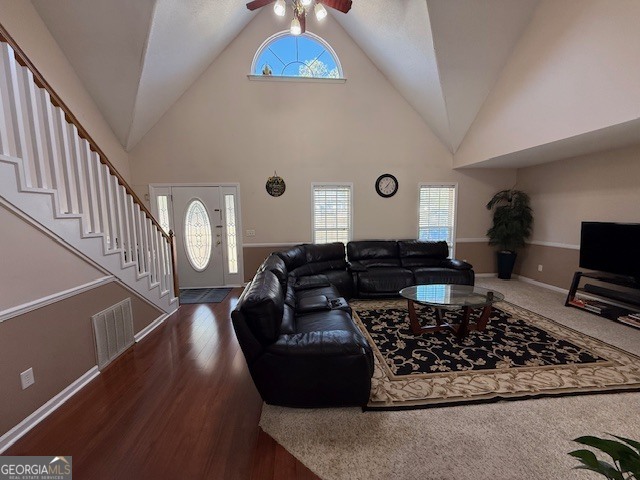 1407 Red Fox Trail, Unit 4 Tifton, GA 31793 - Photo 7 of 30 a living room with furniture and a rug