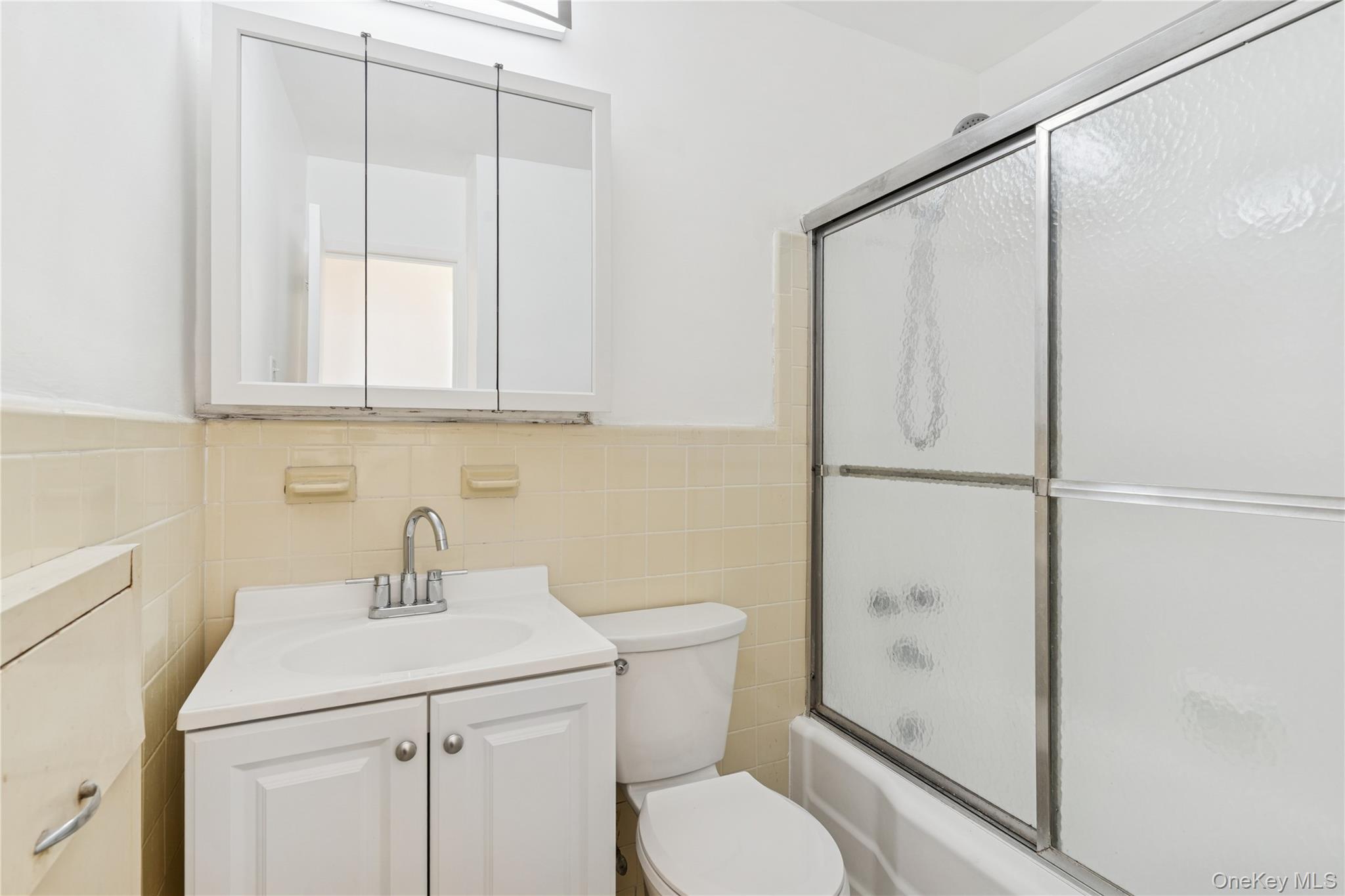 102-10 66th Road, Unit 20G Queens, NY 11375 - Photo 10 of 15 Bathroom with new Vanity