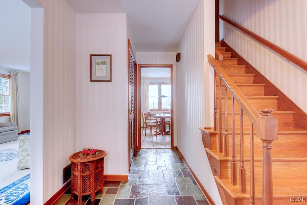 767 Yorkshire Road Bethlehem, PA 18017 - Photo 3 of 27 Welcoming Flagstone Foyer