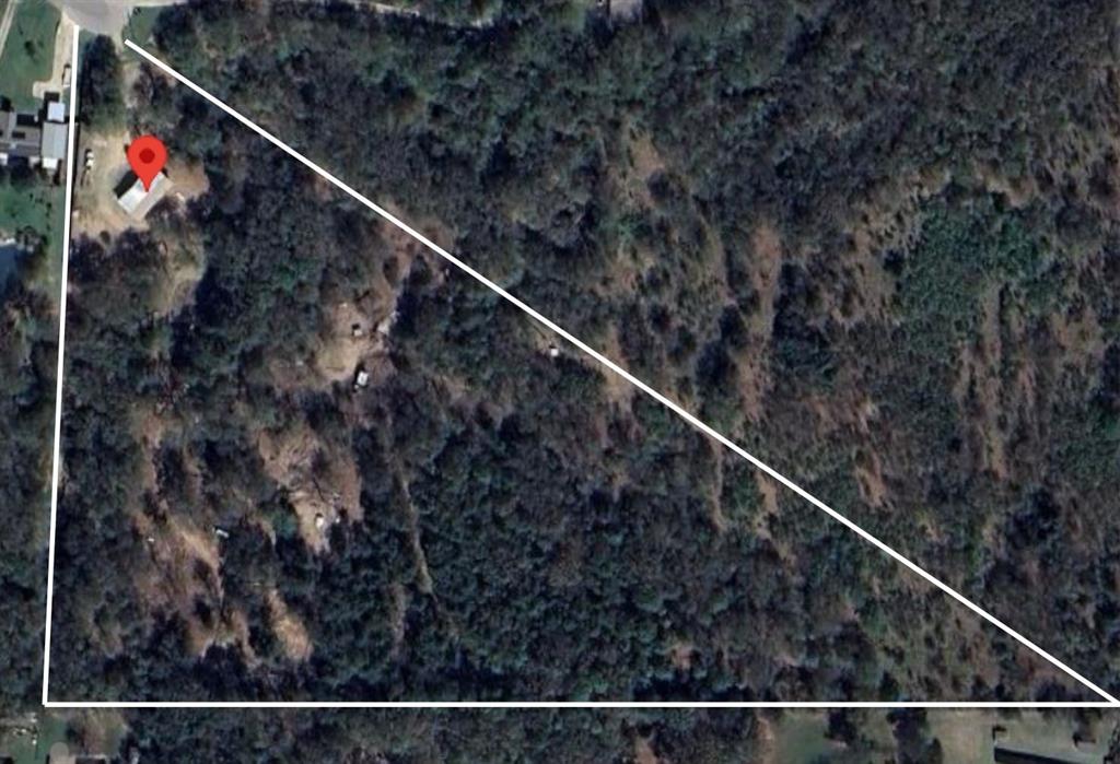 Aerial Property Survey. Illustrating the property boundaries and structures within the defined area