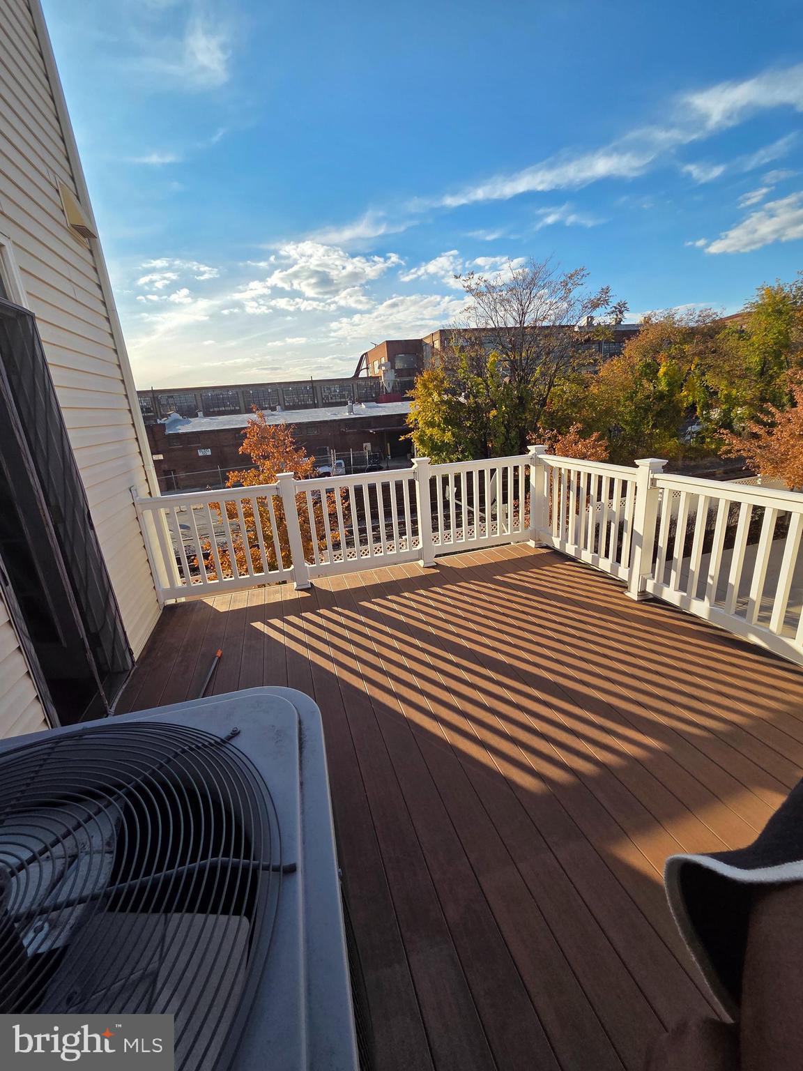 4500 Fait Avenue Baltimore, MD 21224 - Photo 15 of 28 a view of a balcony with wooden floor