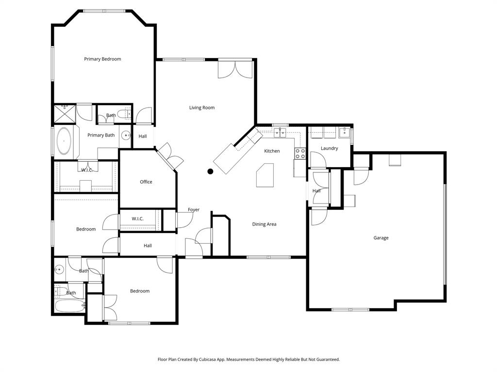 257 Reatta Drive Decatur, TX 76234 - Photo 39 of 39 a picture of floor plan