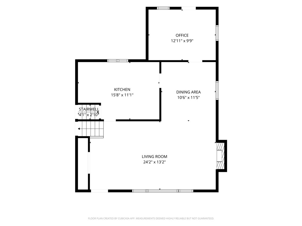 1038 Whalen Road Penfield, NY 14526 - Photo 43 of 46 Main levelFloorplan with the approximate measureme