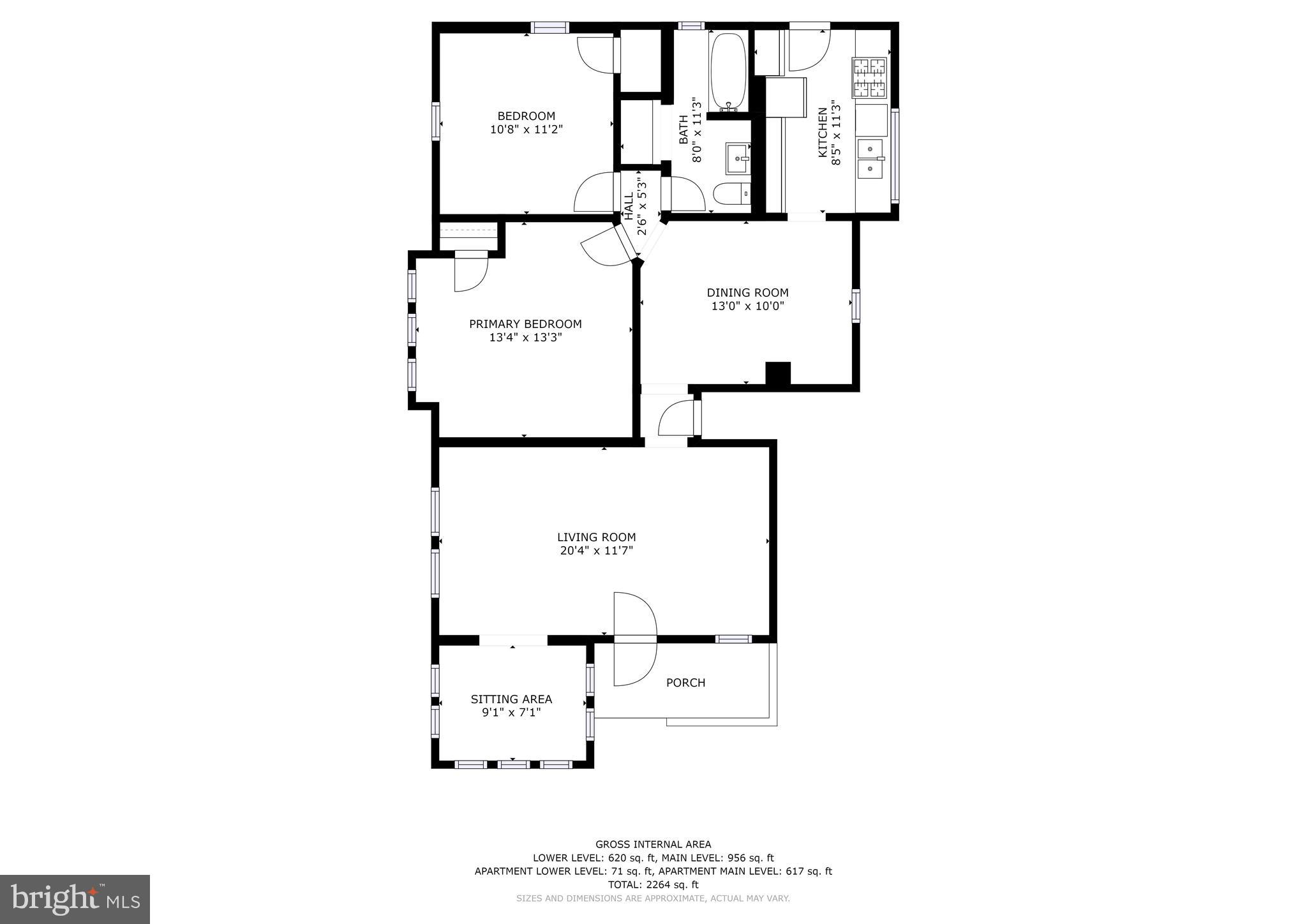 649 Coleraine Road Baltimore, MD 21229 - Photo 25 of 29 Floor Plan