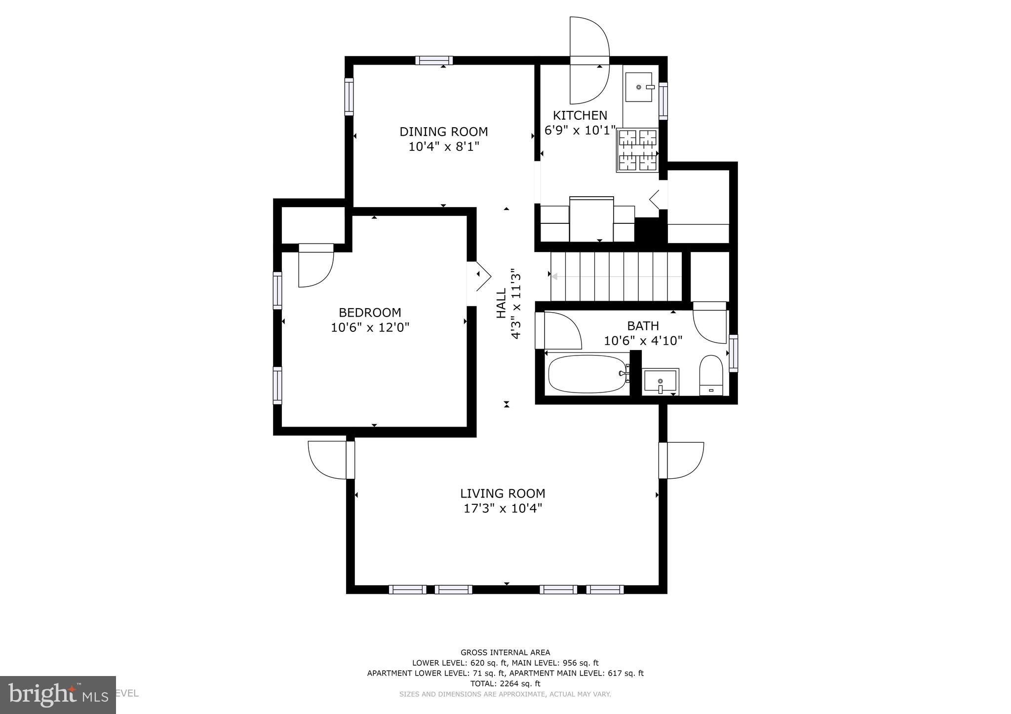 649 Coleraine Road Baltimore, MD 21229 - Photo 27 of 29 Floor Plan