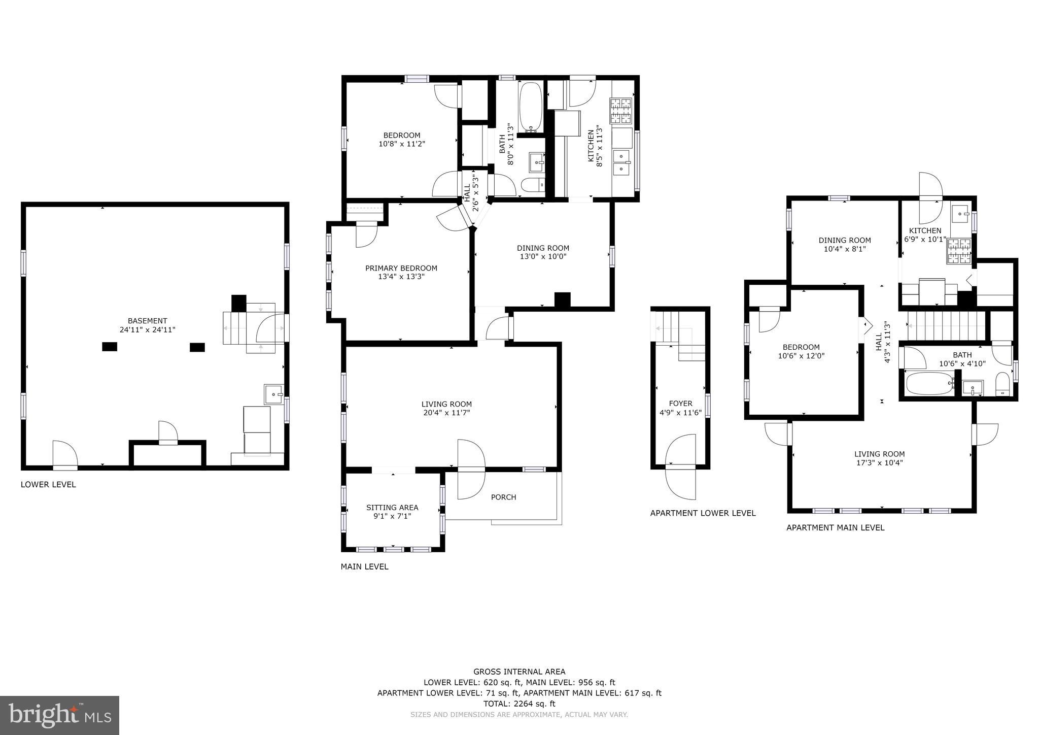 649 Coleraine Road Baltimore, MD 21229 - Photo 29 of 29 Floor Plan