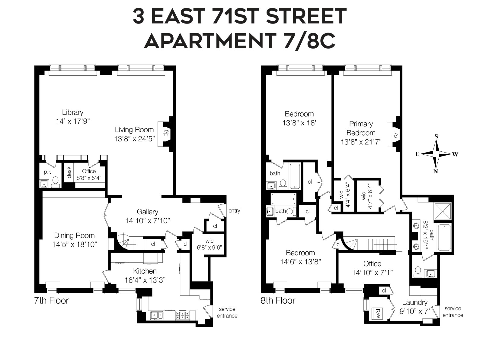 3 East 71st Street, Unit 7/8C Manhattan, NY 10021 - Photo 15 of 15