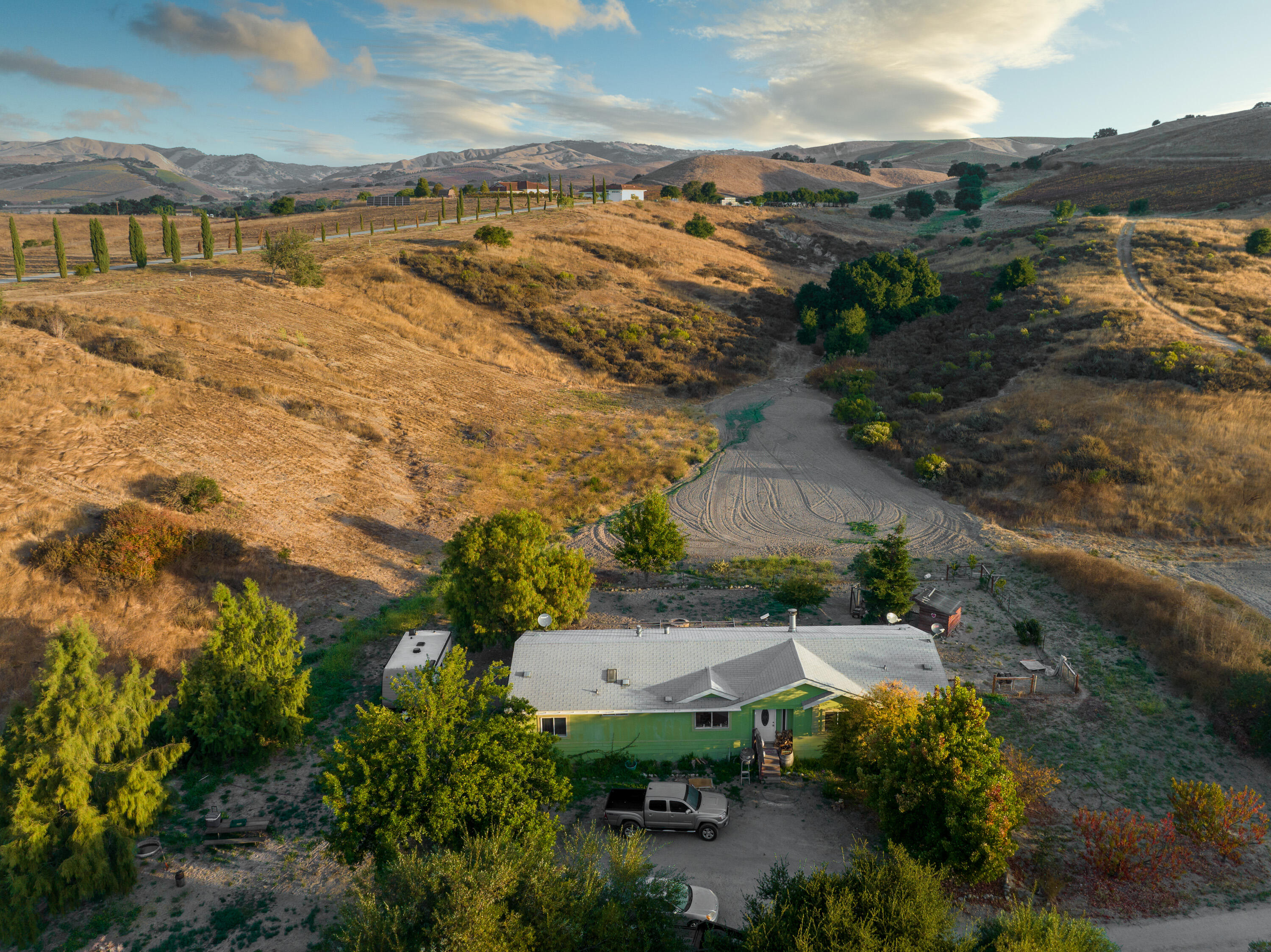 7253 Santos Road Lompoc, CA 93436 - Photo 24 of 28 an aerial view of residential houses with outdoor space