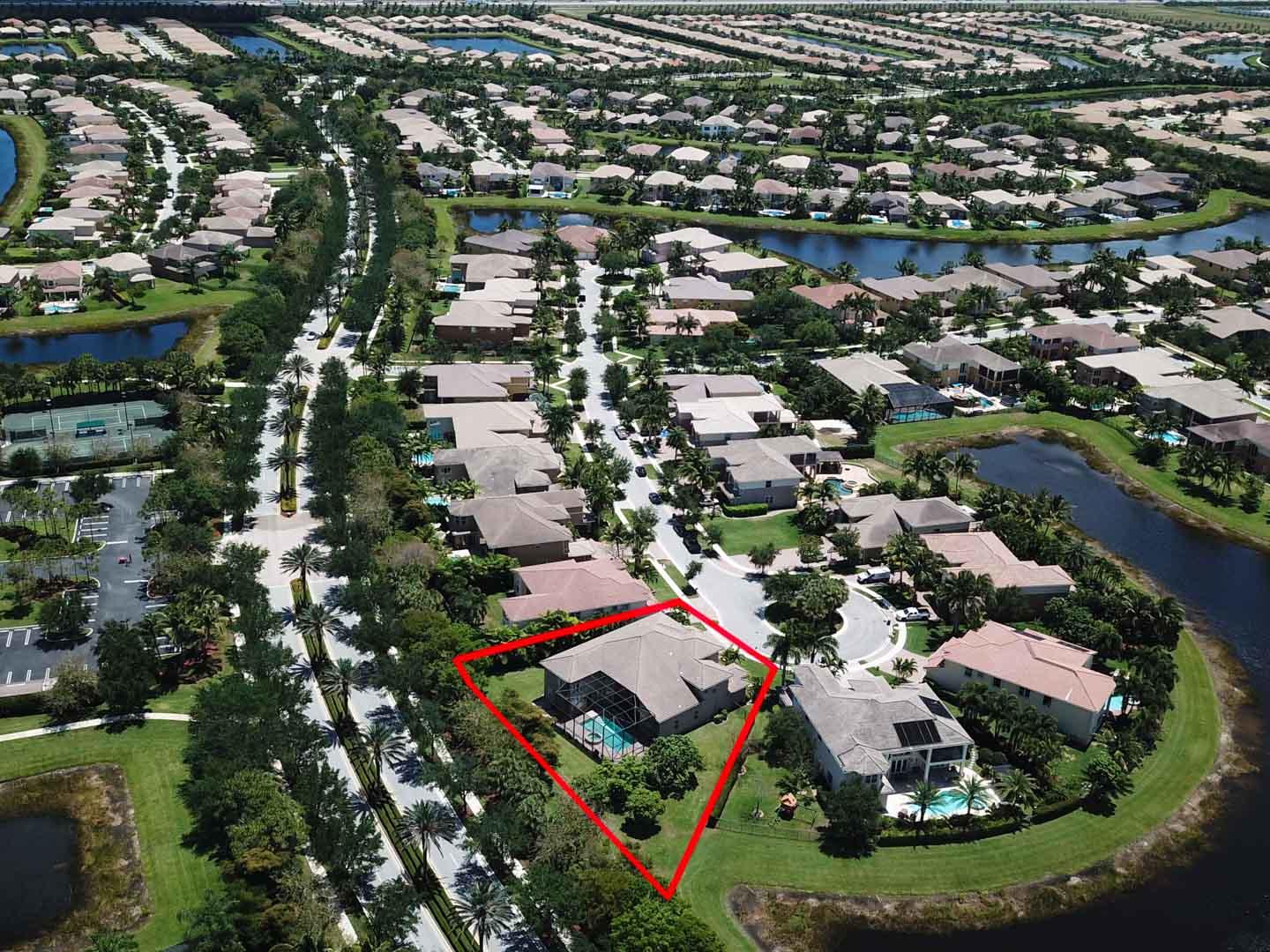 8685 Daystar Ridge Point Boynton Beach, FL 33473 - Photo 5 of 65 Aerial Neighborhood