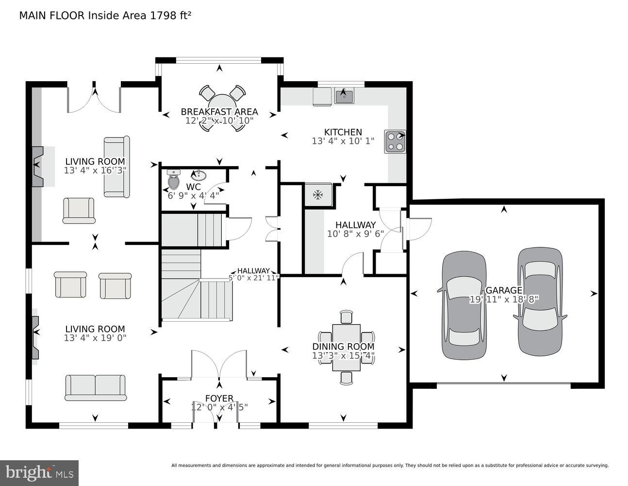 5222 Loughboro Road Northwest Washington, DC 20016 - Photo 47 of 47 a picture of a floor plan