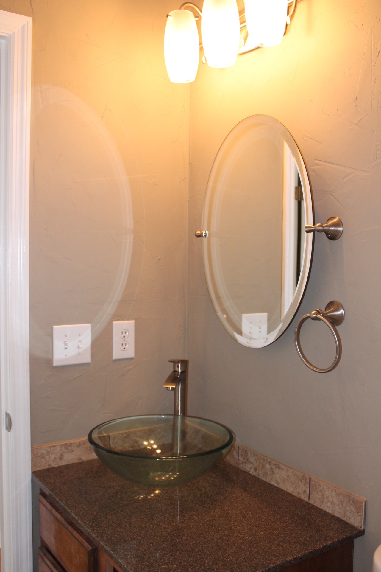608 Fowler Ford Road Portland, TN 37148 - Photo 14 of 50 a picture of a bathroom with a sink and mirror