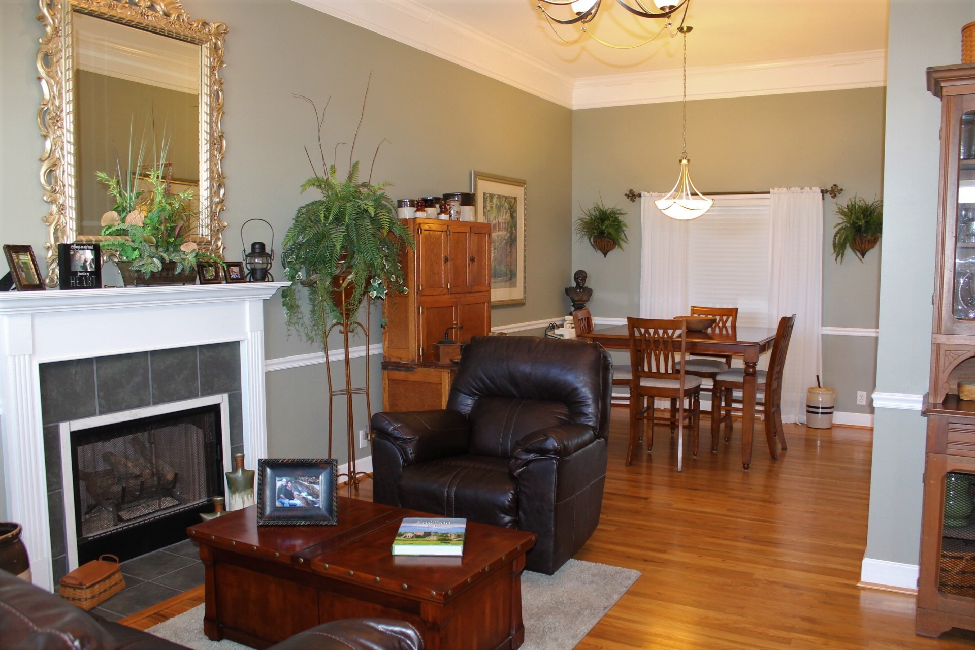 608 Fowler Ford Road Portland, TN 37148 - Photo 7 of 50 a living room with furniture and a fireplace