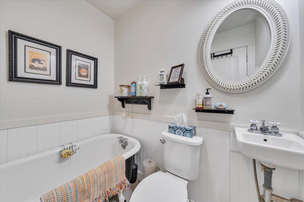 738 Jerry Lane Northeast Check, VA 24072 - Photo 13 of 52 a bathroom with a sink a mirror and a toilet
