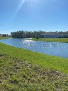 a view of lake with outdoor space