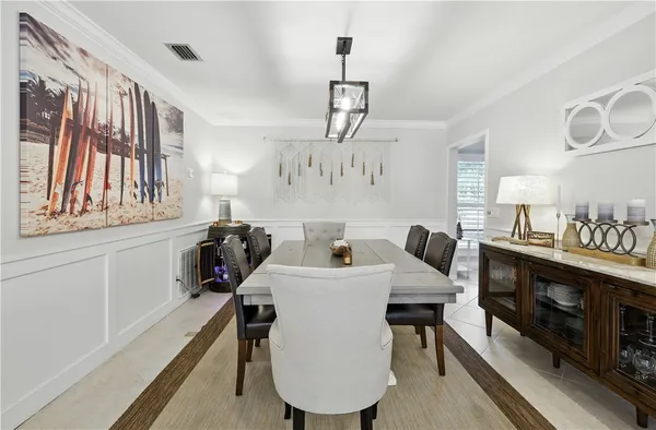 a view of kitchen with breakfast area