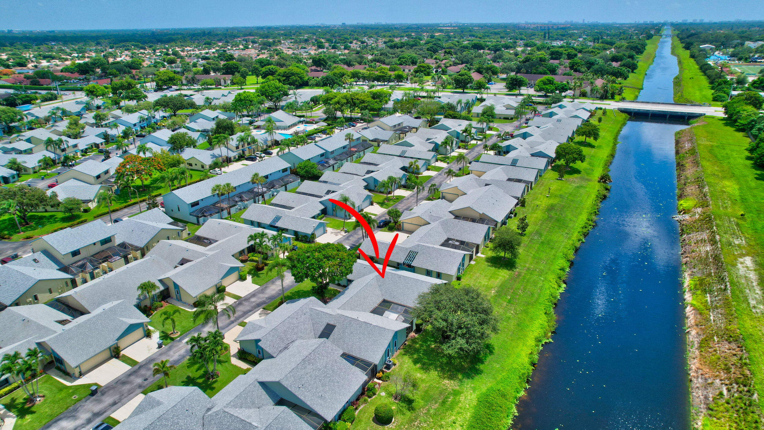 9124 Southwest 22nd Street, Unit A Boca Raton, FL 33428 - Photo 37 of 43 Aerial View