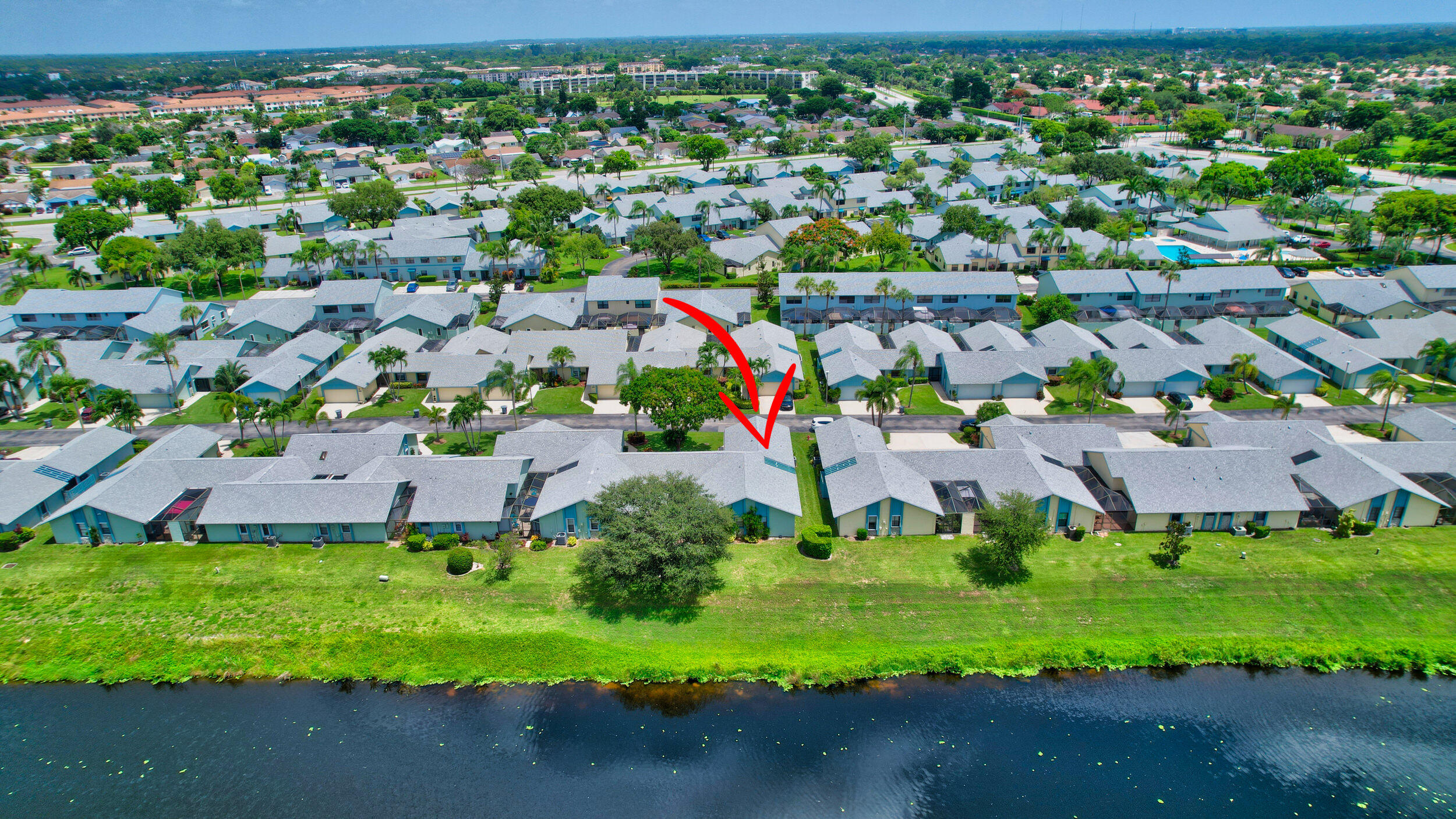 9124 Southwest 22nd Street, Unit A Boca Raton, FL 33428 - Photo 38 of 43 Aerial View