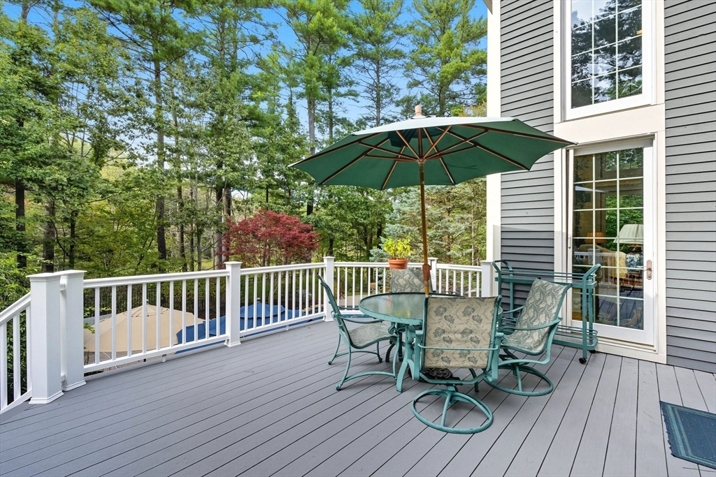 3 Warren Drive Middleton, MA 01949 - Photo 8 of 42 a view of balcony with furniture and wooden deck