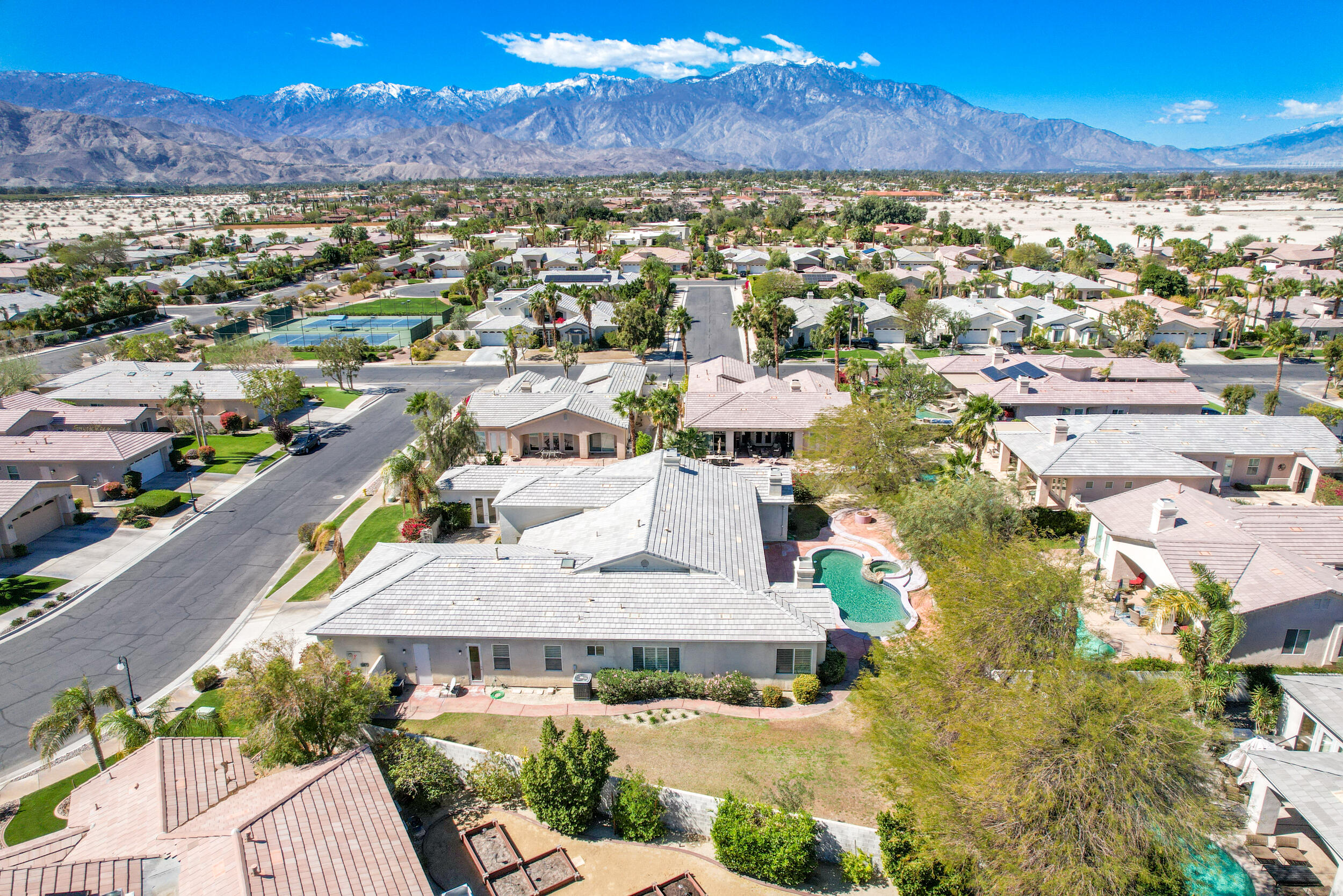 14 Marseilles Road Rancho Mirage, CA 92270 - Photo 39 of 39 Aerial