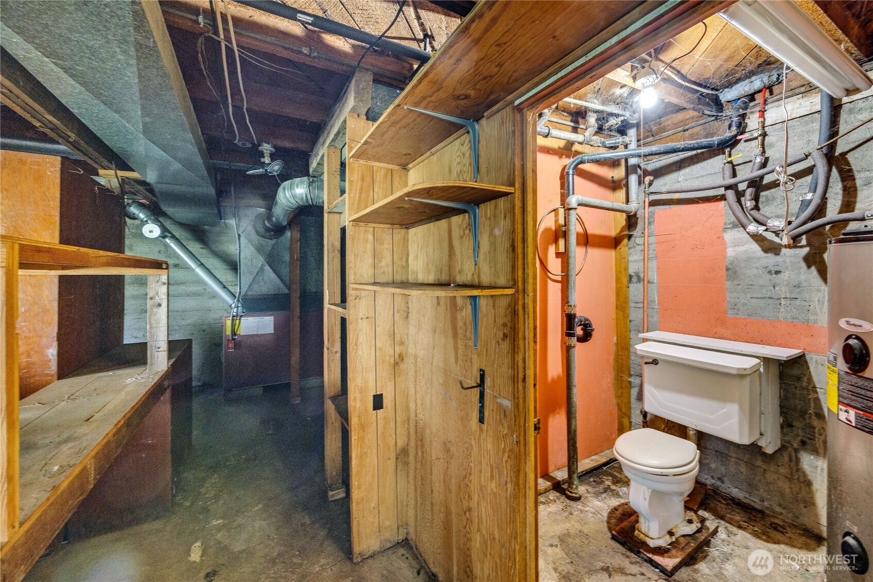 2703 Anderson Hill Road Southwest Port Orchard, WA 98367 - Photo 4 of 27 a bathroom with a toilet and a shower