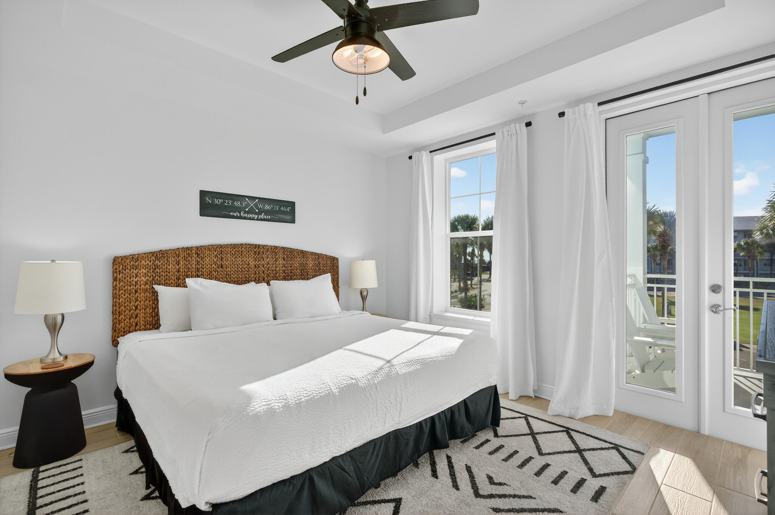 1740 South Co Highway 393, Unit 103 Santa Rosa Beach, FL 32459 - Photo 21 of 73 a bedroom with a bed and window