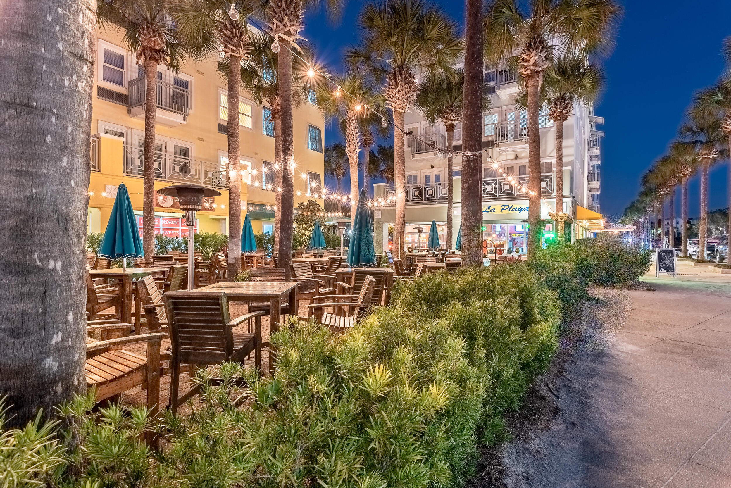 1740 South Co Highway 393, Unit 103 Santa Rosa Beach, FL 32459 - Photo 38 of 73 a view of a building with sitting area