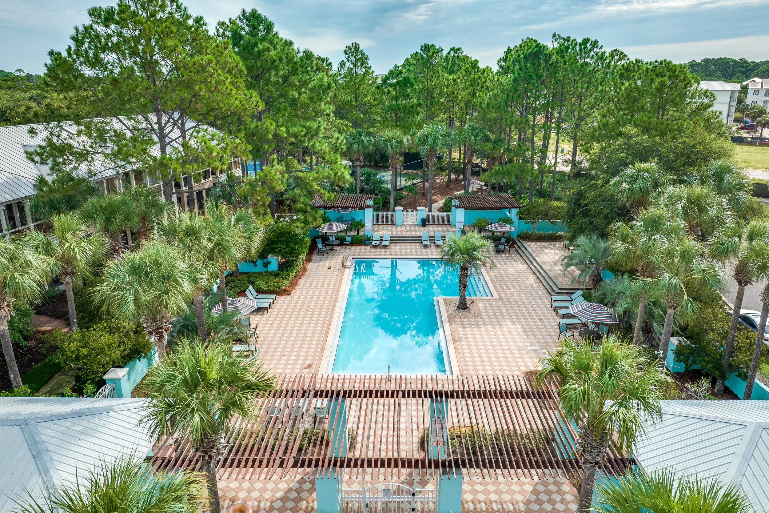 1740 South Co Highway 393, Unit 103 Santa Rosa Beach, FL 32459 - Photo 43 of 73 a view of swimming pool and outdoor seating