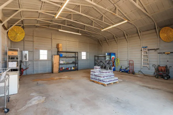 a view of a room with an empty space