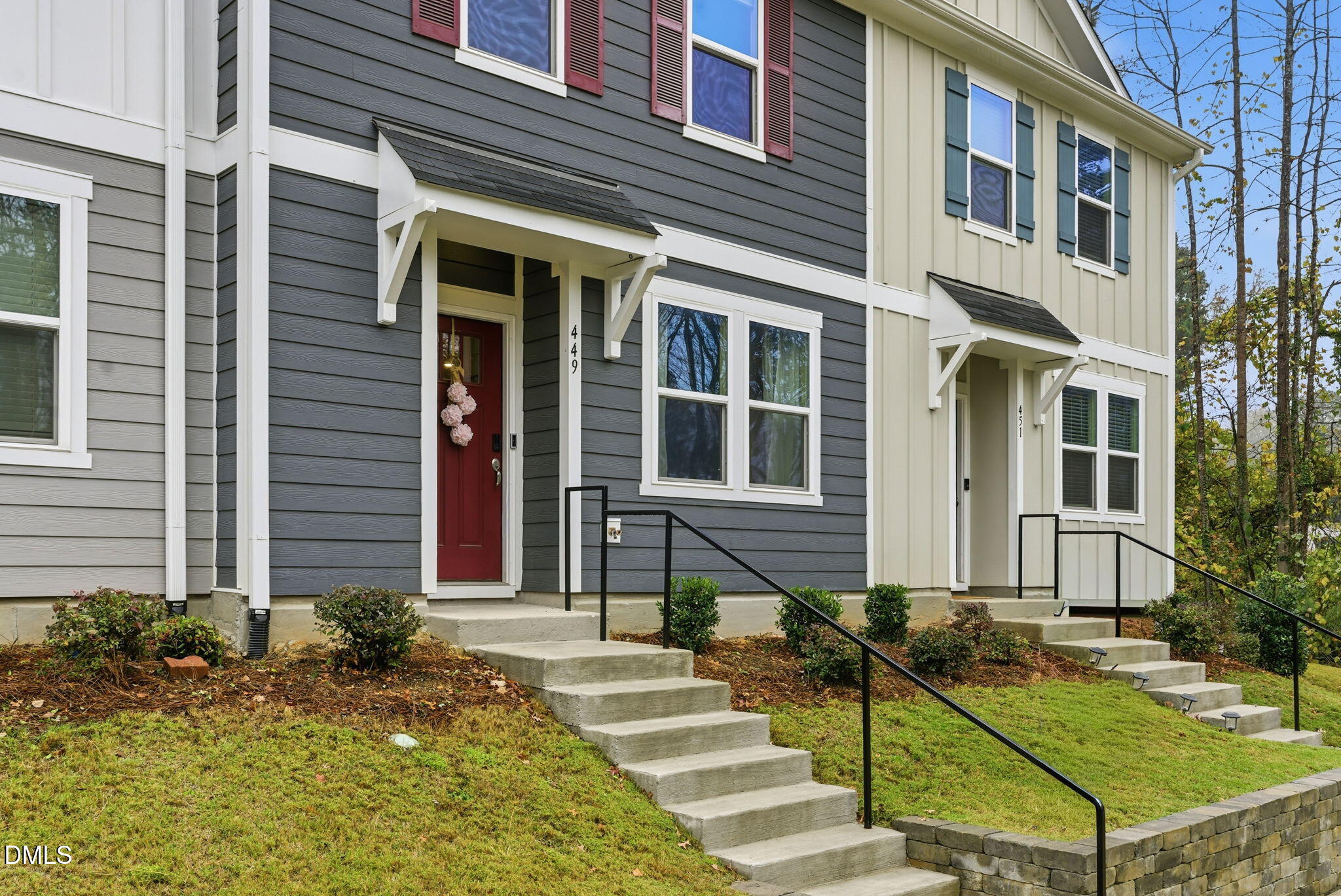 449 Hacksaw Trail Raleigh, NC 27610 - Photo 29 of 36 a view of a house with backyard and porch