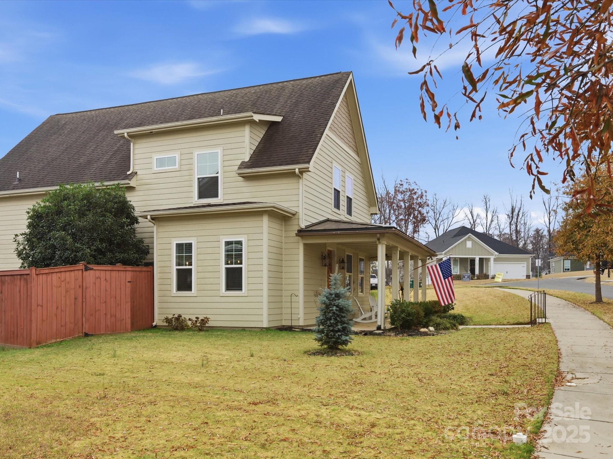 116 Meyers Ridge Road Cramerton, NC 28032 - Photo 33 of 33 a view of a house with a yard