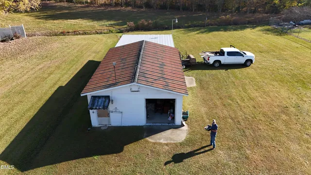 a view of outdoor seating space