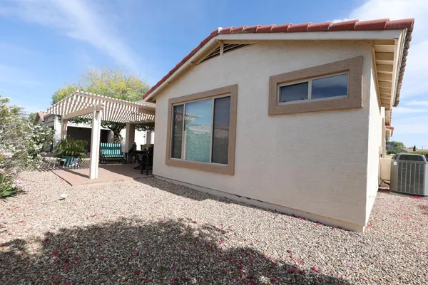 a front view of a house with a porch