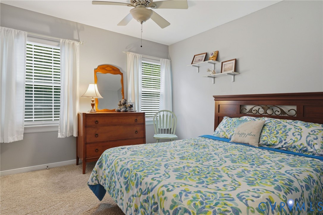 5811 Ridge Point Road Midlothian, VA 23112 - Photo 6 of 40 Bedroom #2 is bright with a large closet