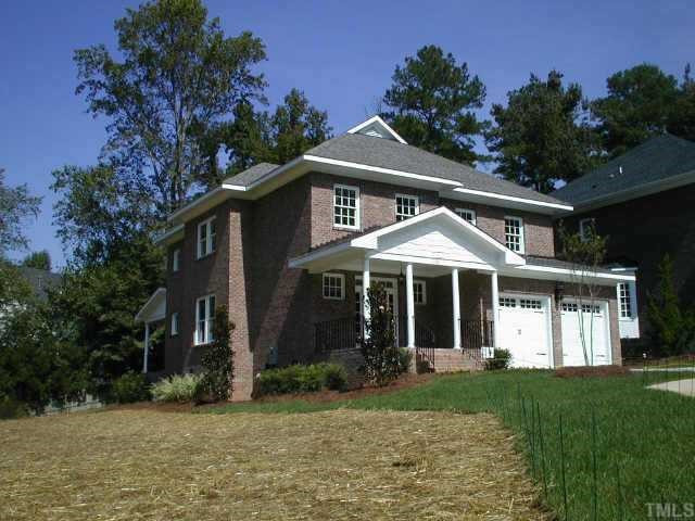 1128 Hobson Court Raleigh, NC 27607 - Photo 1 of 1 Custom Built ALL BRICK with First Floor Master Bedroom Inside the Beltline! Exterior Front