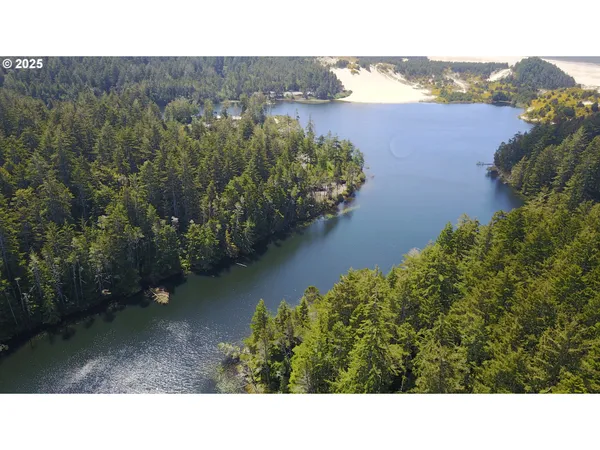 a black and white photo of a lake
