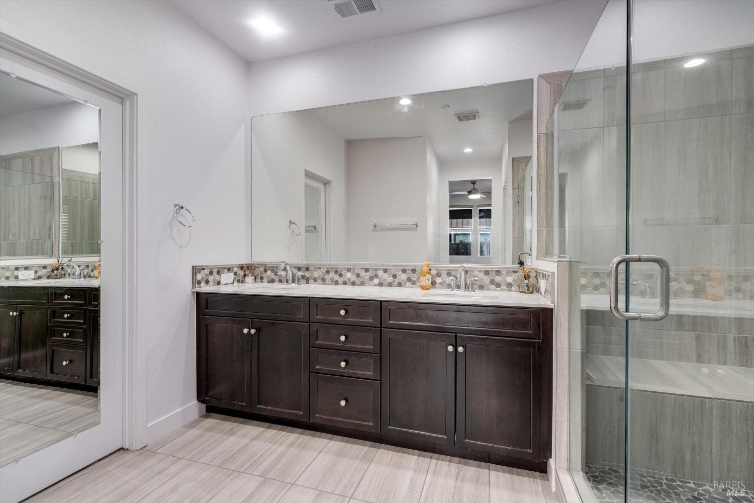 2521 Barley Lane Santa Rosa, CA 95403 - Photo 32 of 72 Downstairs Primary Suite Bathroom (Bathroom #2)