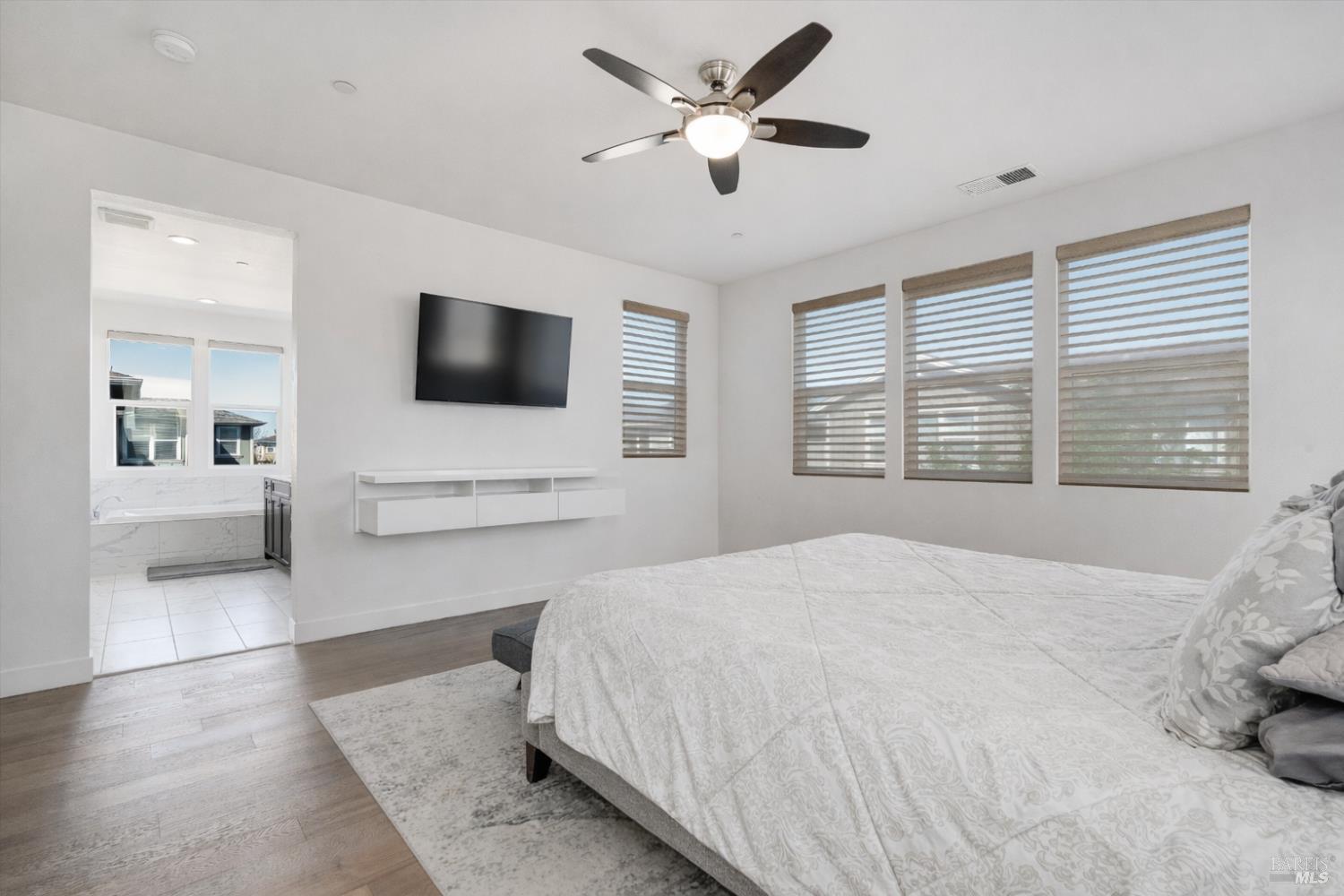 2521 Barley Lane Santa Rosa, CA 95403 - Photo 46 of 72 Upstairs Primary Suite Bedroom (Bedroom #3)