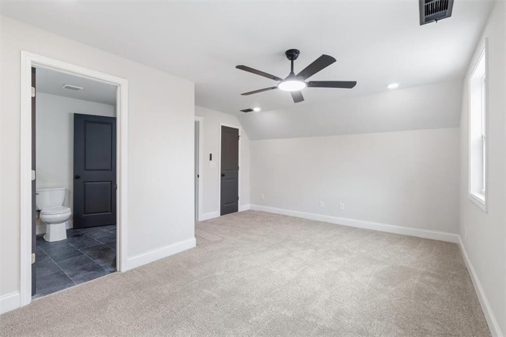 285 3rd Street East Fruithurst, AL 36262 - Photo 39 of 53 an empty room with closet and a ceiling fan