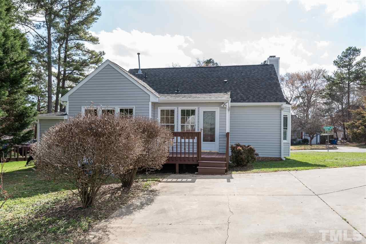 4237 Dinwiddie Court Raleigh, NC 27604 - Photo 25 of 25 a house view with a garden space