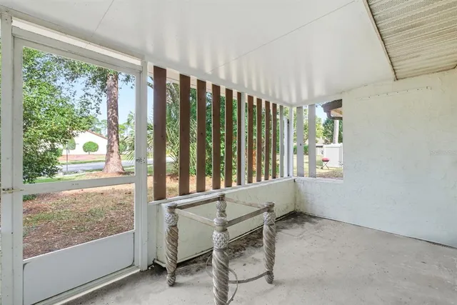 a view of wooden floor in a room