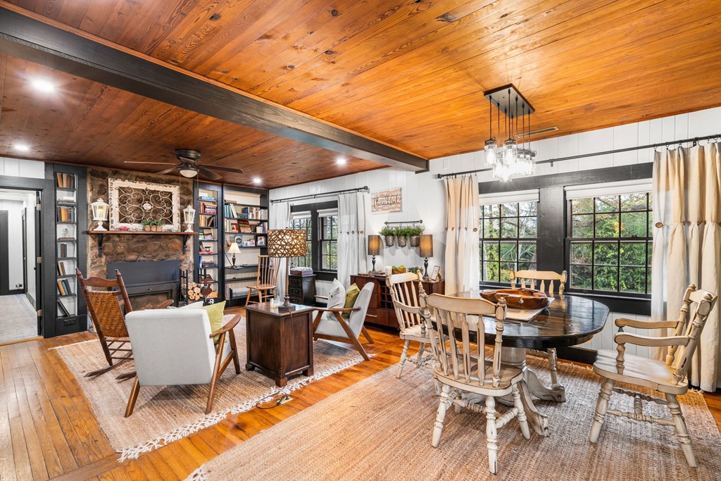 106 Settawig Road Brasstown, NC 28902 - Photo 14 of 100 a outdoor space with lots of tables and chairs
