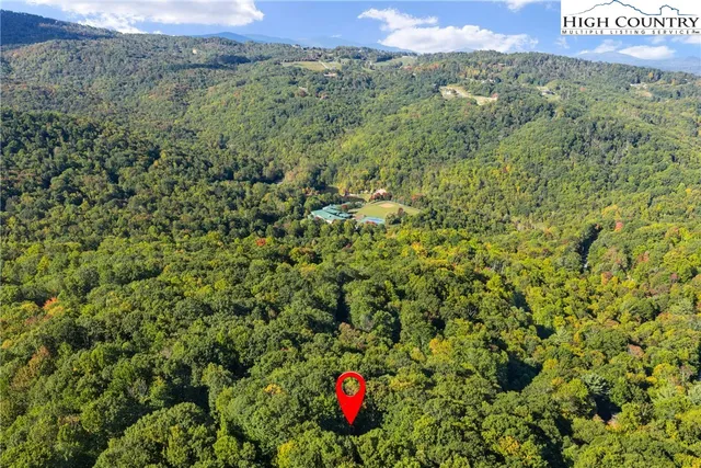 a view of a lush green field