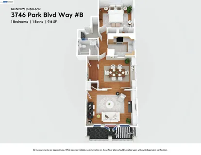 $525,000 | 3746 Park Blvd Way, Unit B, Oakland, CA 94610