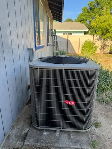 a view of a balcony with door